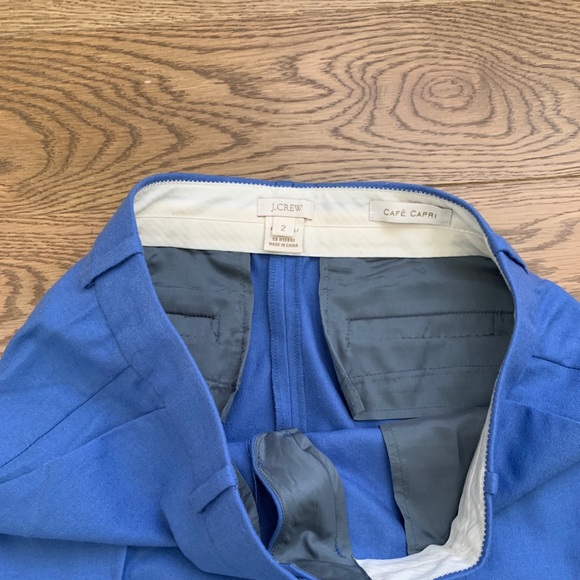 J.Crew Cafe Capri Size 2 100% Wool Pants - Picture 8 of 8